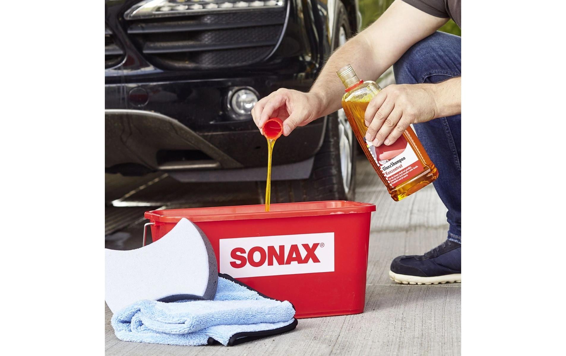 Sonax Glanz Shampoo-Konzentrat – für Gummi, Kunststoff & Vinyl – 1 l