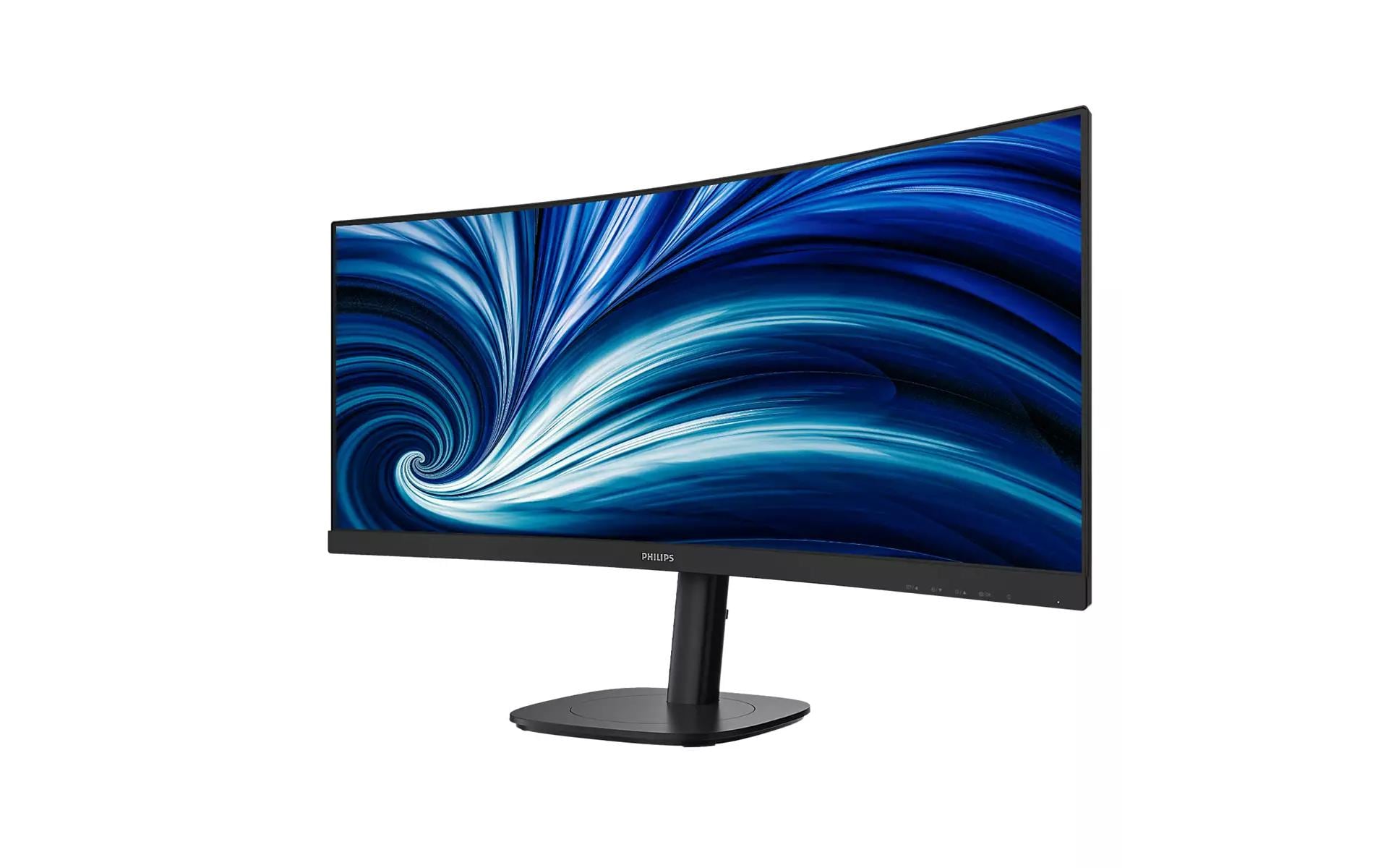 Philips 34B2N3500C/00 – 34" Gebogener 1500R, 3440 × 1440 (UWQHD), VA, 120 Hz, USB-C 15 W