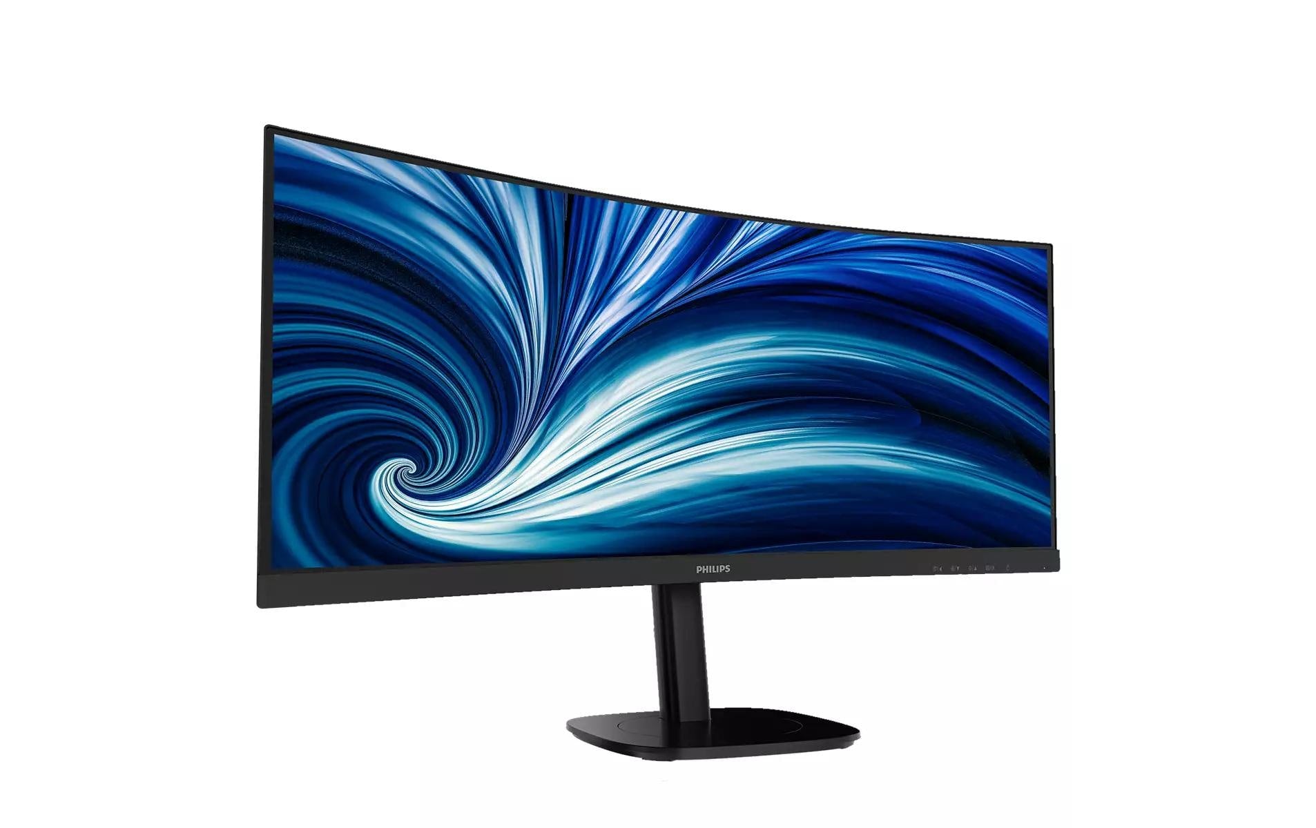 Philips 34B2N3500C/00 – 34" Gebogener 1500R, 3440 × 1440 (UWQHD), VA, 120 Hz, USB-C 15 W
