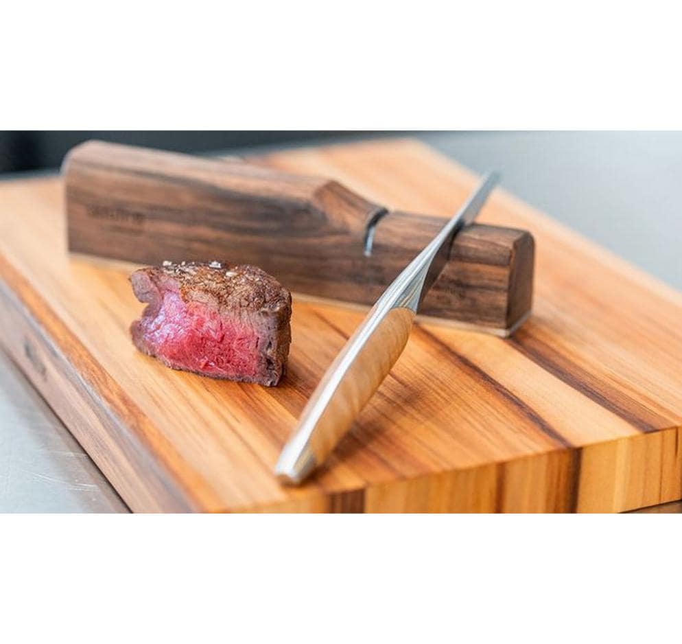 Sknife Schleifgerät 27 × 5,3 × 4,5 cm, Walnuss, Dunkelbraun