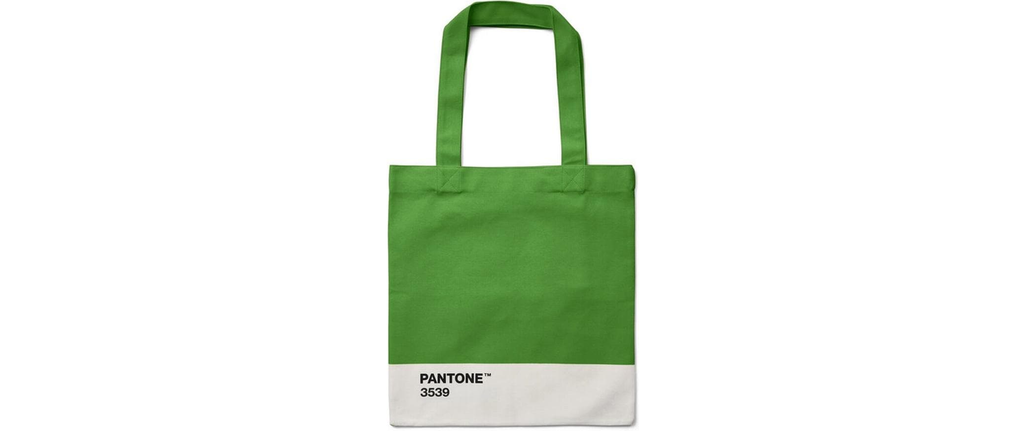 Pantone by copenhagen design Pantone – Stofftasche, Baumwolle, Grün, 390×415×105 mm