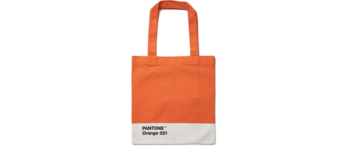 Pantone by copenhagen design Stofftasche, Baumwolle, Orange, 390×415×105 mm