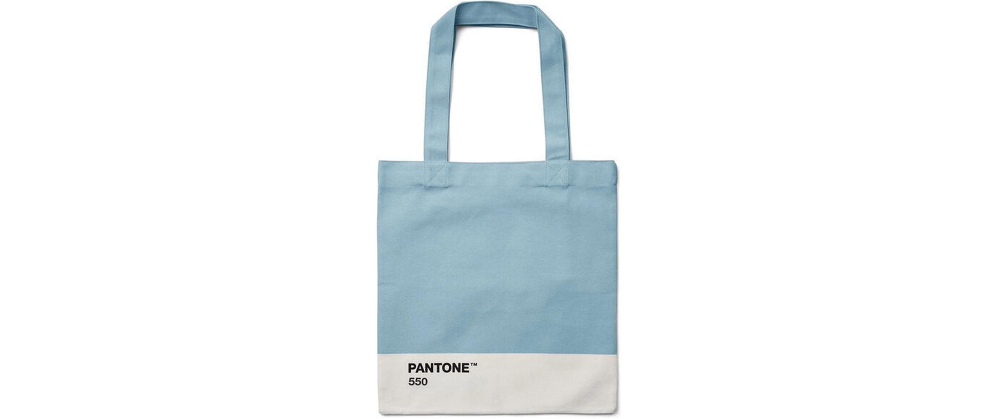 Pantone by copenhagen design Stofftasche Baumwolle, Hellblau, 390×415×105 mm