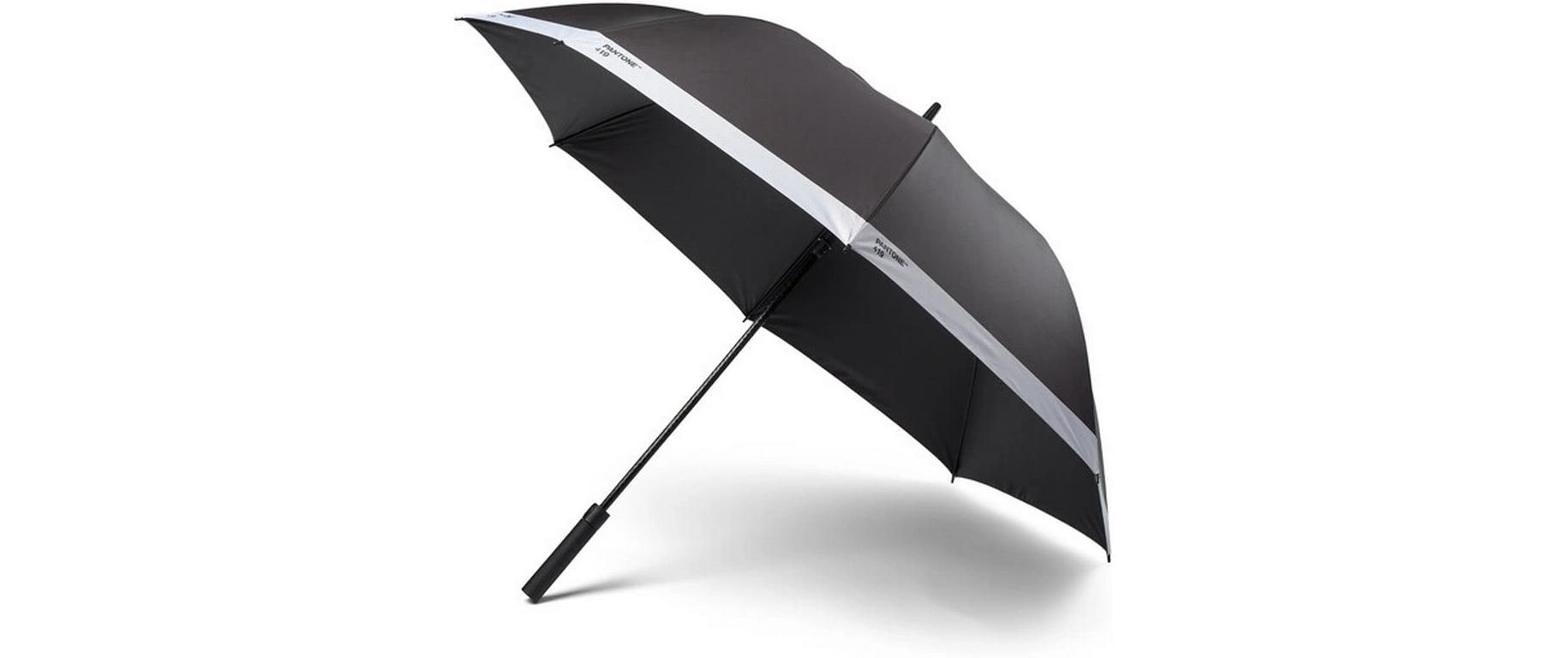 Pantone by copenhagen design Stockschirm – Ø 130 cm, L 103 cm – schwarz