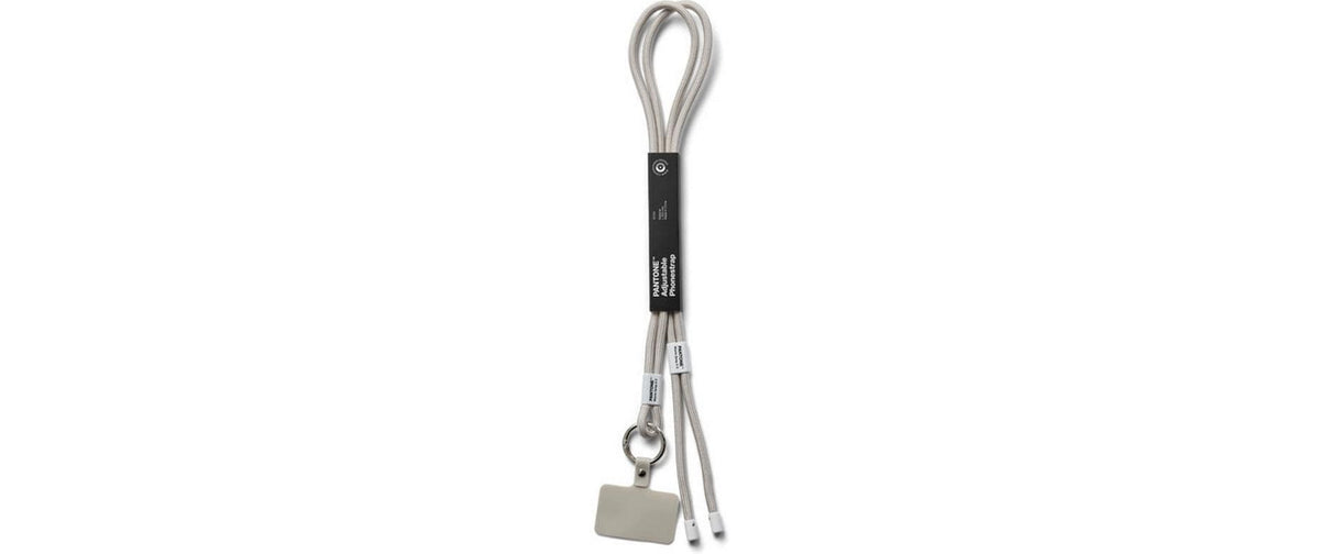Pantone by copenhagen design Pantone x CPH Design AdjustablePhonestrap – Smartphone-Trageband – Handyhülle – Grau