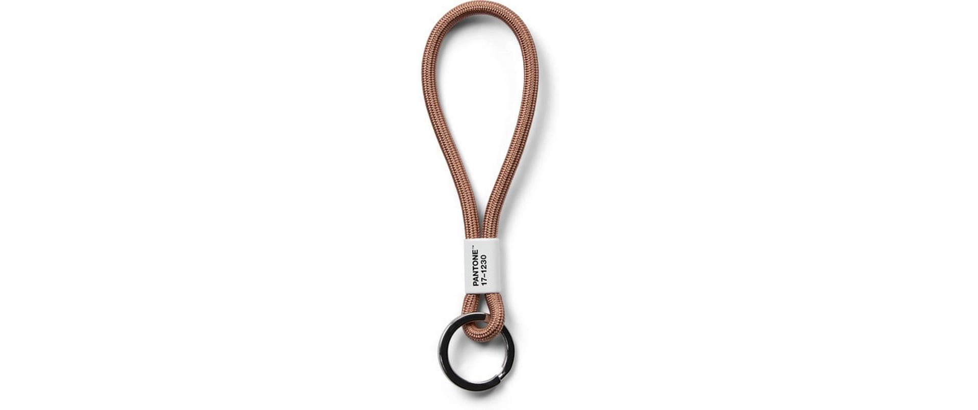 Pantone by copenhagen design Pantone Schlüsselanhänger x CPH Design – kurz, Metall/Nylon, Braun