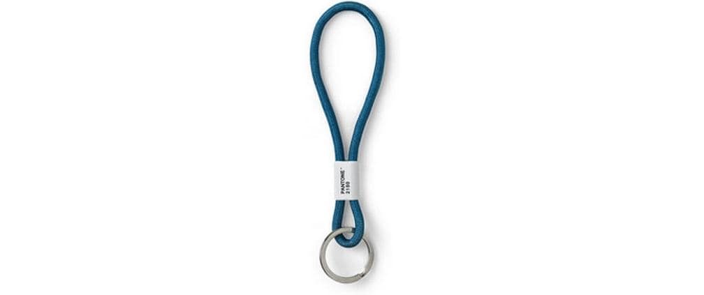 Pantone by copenhagen design Pantone x CPH Design Schlüsselanhänger Blue 2150 – Metall/Nylon, Blau
