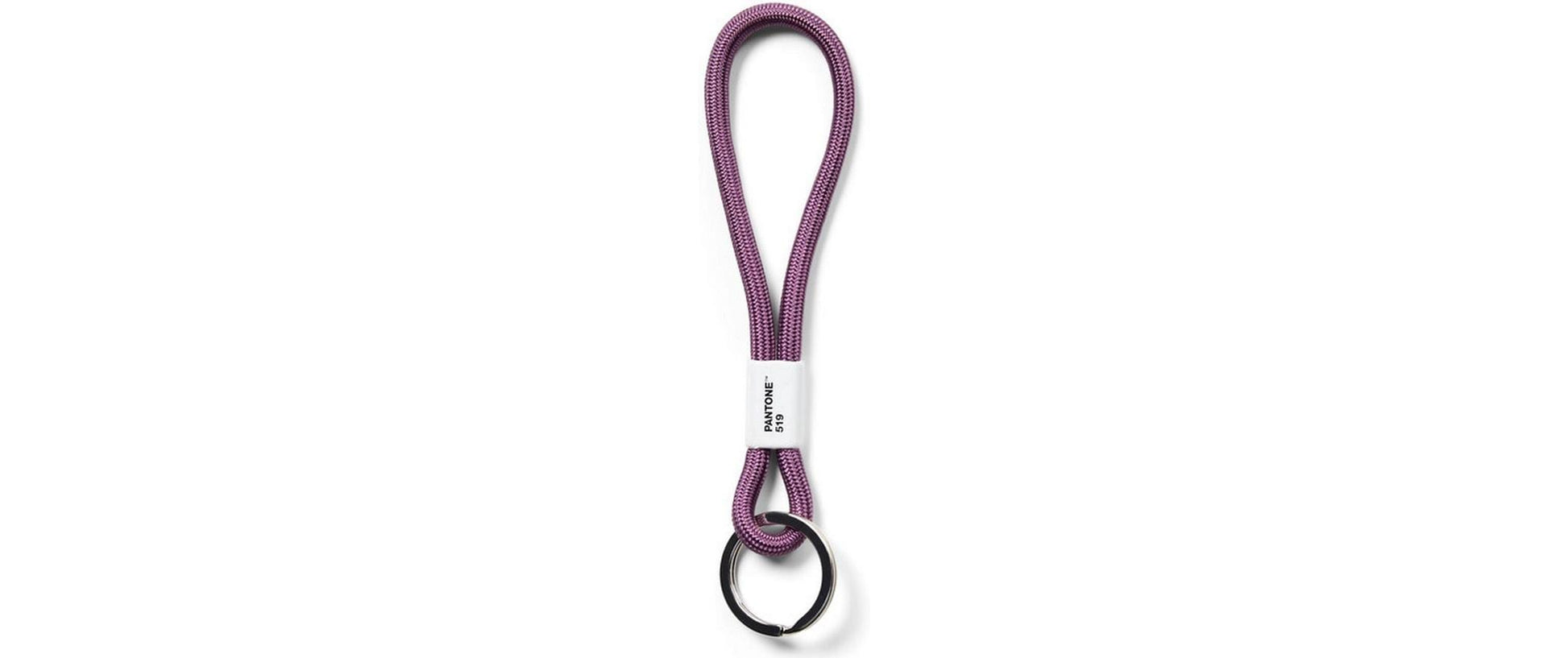 Pantone by copenhagen design Pantone x CPH Design Schlüsselanhänger Violett 519 – Nylon/Stahl