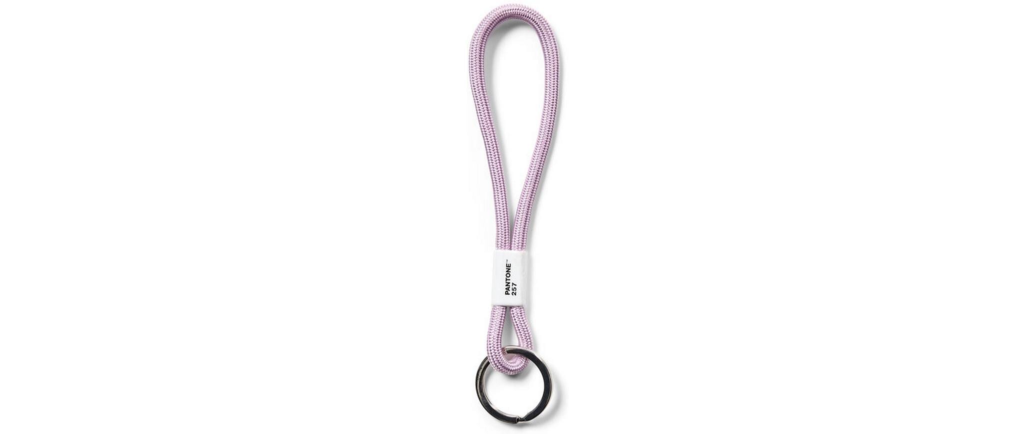 Pantone by Copenhagen Design Schlüsselanhänger x CPH Design – Nylon/Stahl, Hellviolett