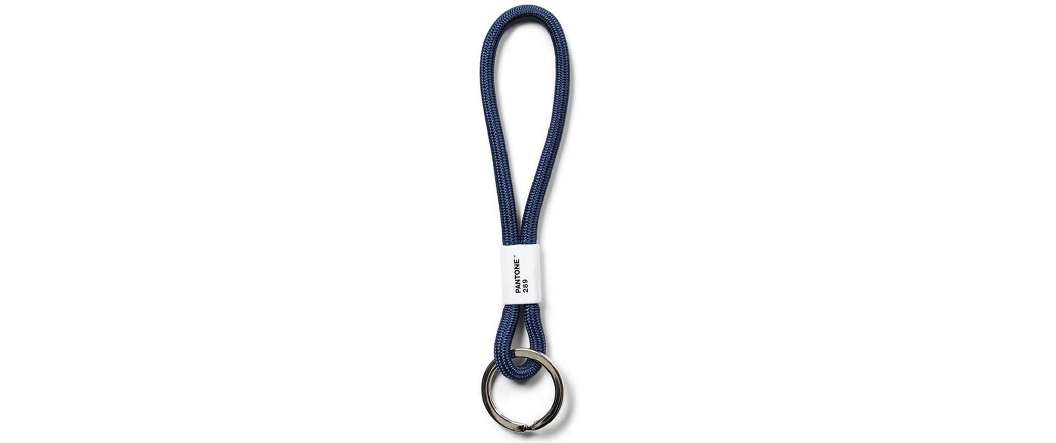 Pantone by copenhagen design Pantone by CPH Design Schlüsselanhänger DarkBlue289 – Nylon/Stahl