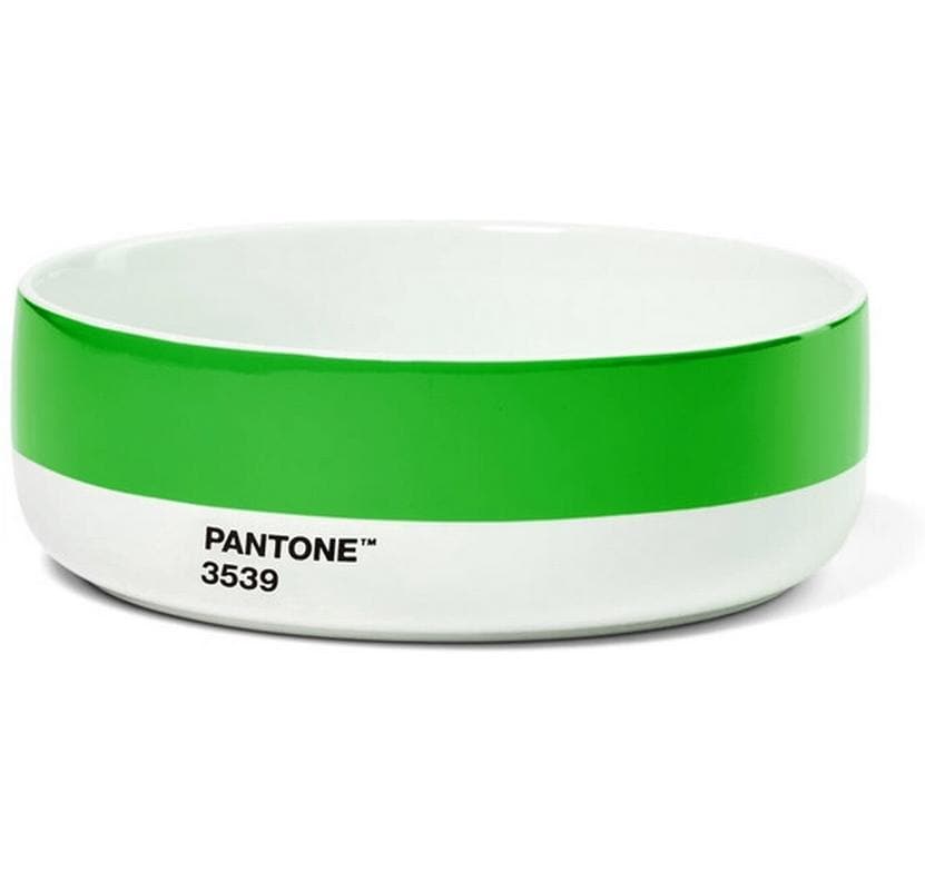 Pantone by copenhagen design Suppenschale – 500 ml, Ø 14,6 cm, Porzellan, Grasgrün, spülmaschinenfest