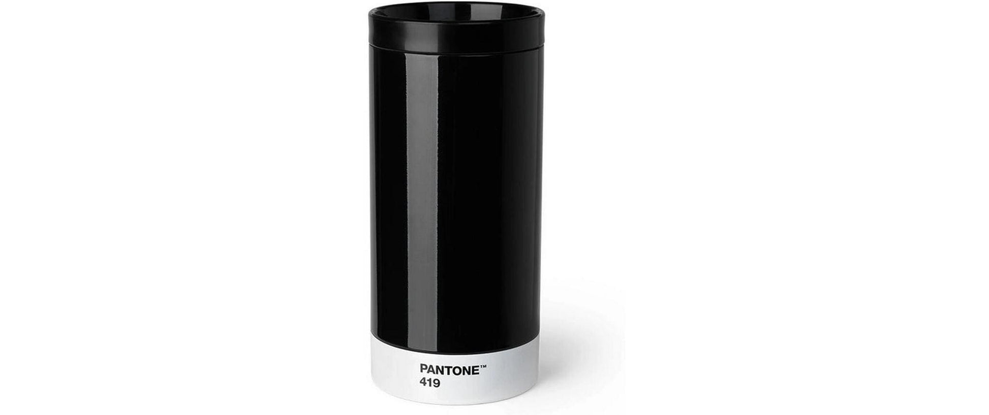 Pantone by copenhagen design To Go Cup Thermobecher 430 ml – Doppelwandig, Edelstahl, Schraubdeckel
