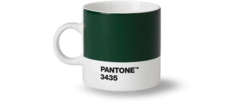 Pantone by copenhagen design Espressotasse Pantone x CPH Design – 120 ml, Porzellan, spülmaschinenfest