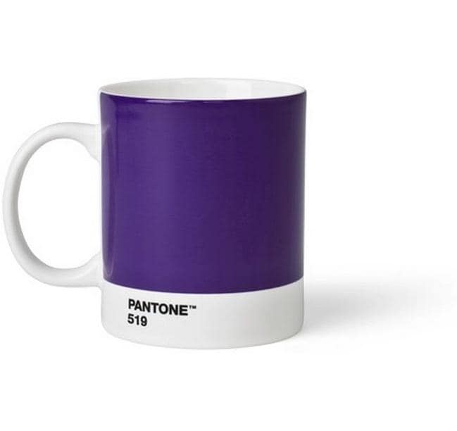 Pantone by copenhagen design Kaffeebecher – 375 ml, Ø 8,4 cm, Porzellan, Violett, spülmaschinenfest