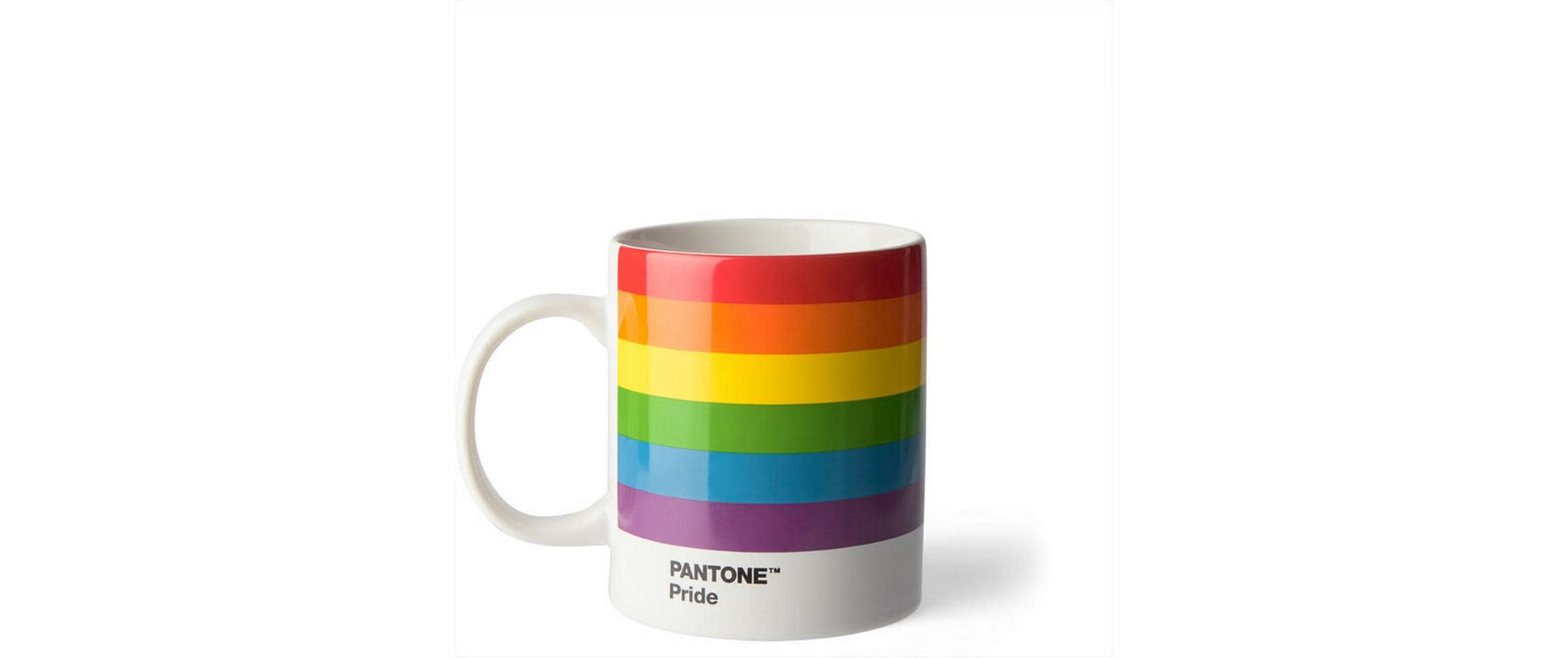 Pantone by Copenhagen Design Kaffeebecher – 375 ml, Ø 8,4 cm, Porzellan, Mehrfarbig, spülmaschinenfest