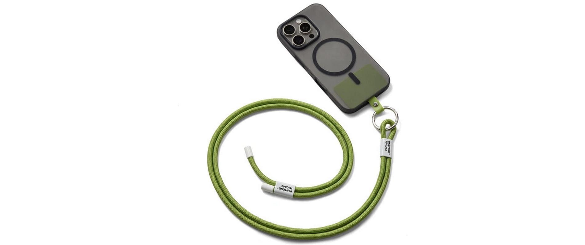 Pantone by copenhagen design AdjustablePhonestrap – Smartphone-Trageband – für Mobiltelefone – Grün