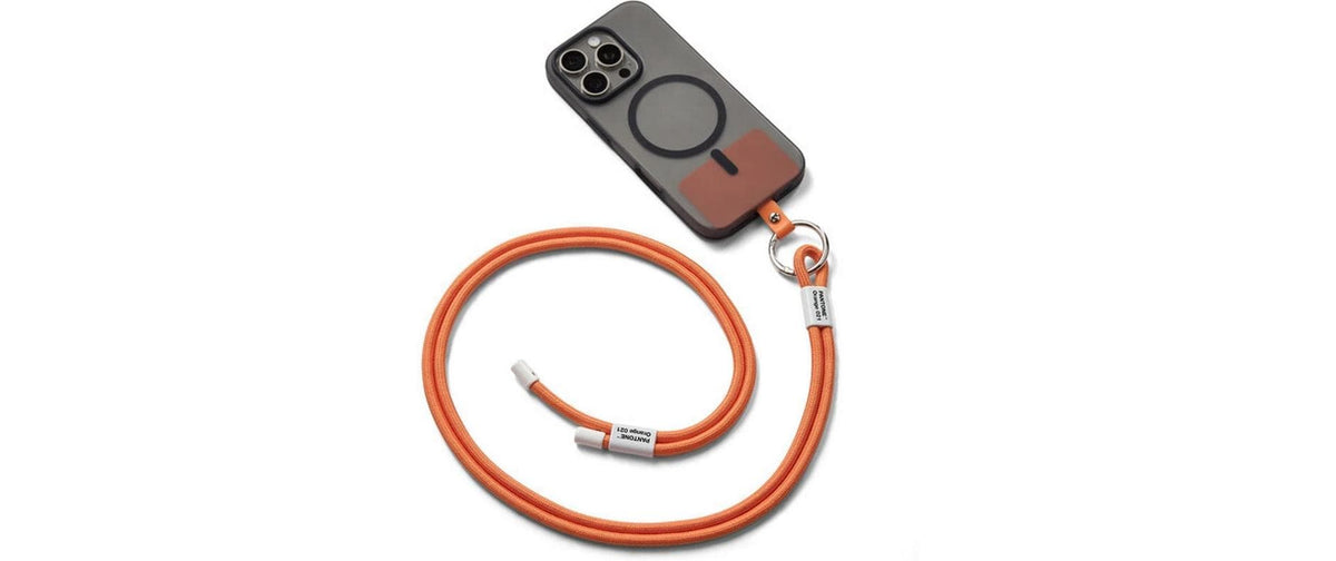 Pantone by copenhagen design AdjustablePhonestrap – Trageband/Schlaufe – Handyhülle – Orange
