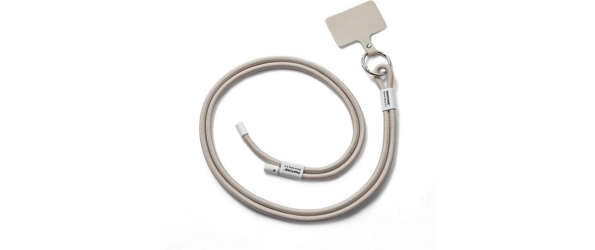 Pantone by copenhagen design Pantone x CPH Design AdjustablePhonestrap – Smartphone-Trageband – Handyhülle – Grau