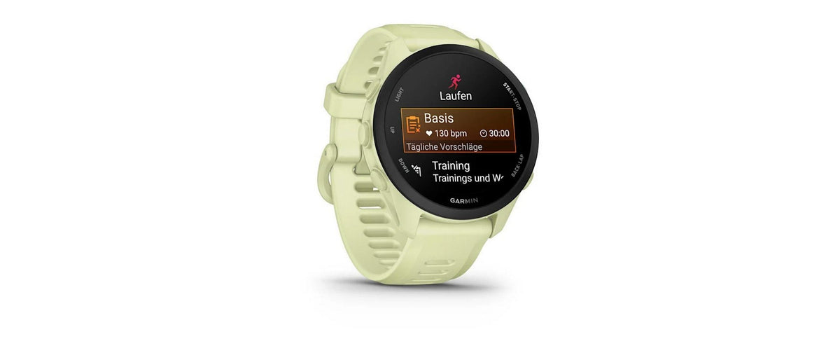 Garmin Forerunner 70 43 mm GPS – Kunststoff Gelb, 50 m, für Android, iOS