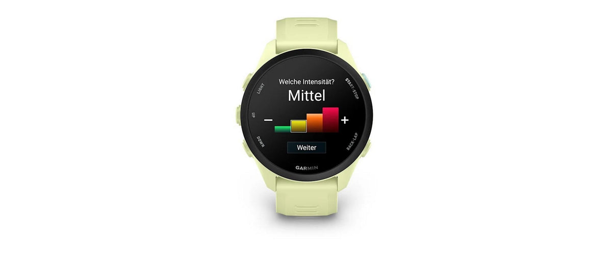 Garmin Forerunner 70 43 mm GPS – Kunststoff Gelb, 50 m, für Android, iOS