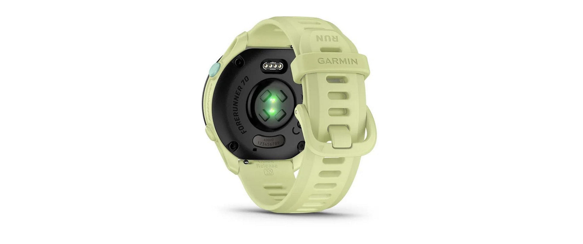 Garmin Forerunner 70 43 mm GPS – Kunststoff Gelb, 50 m, für Android, iOS