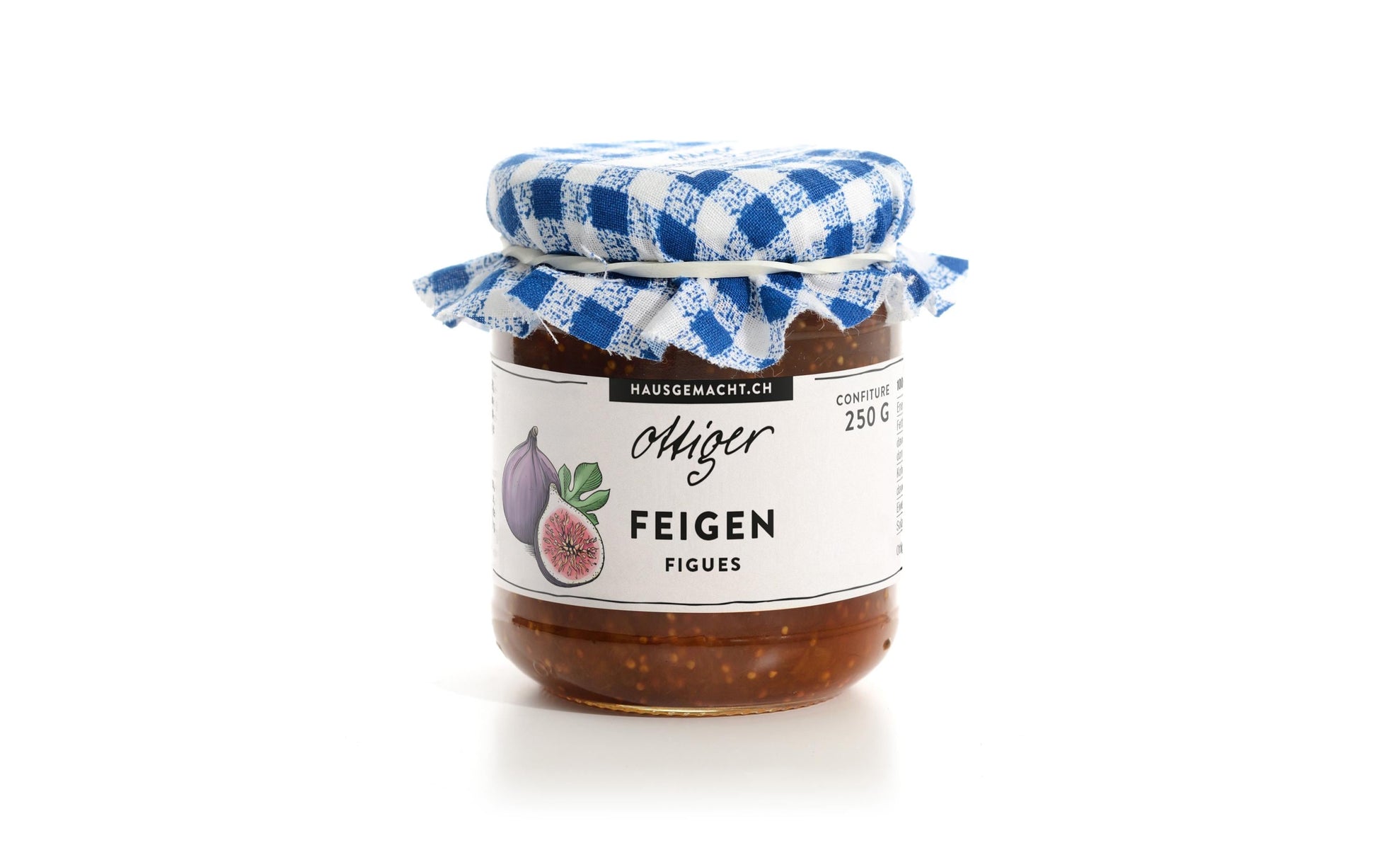 Ottiger Feigenkonfitüre – glutenfrei, vegan – 250 g
