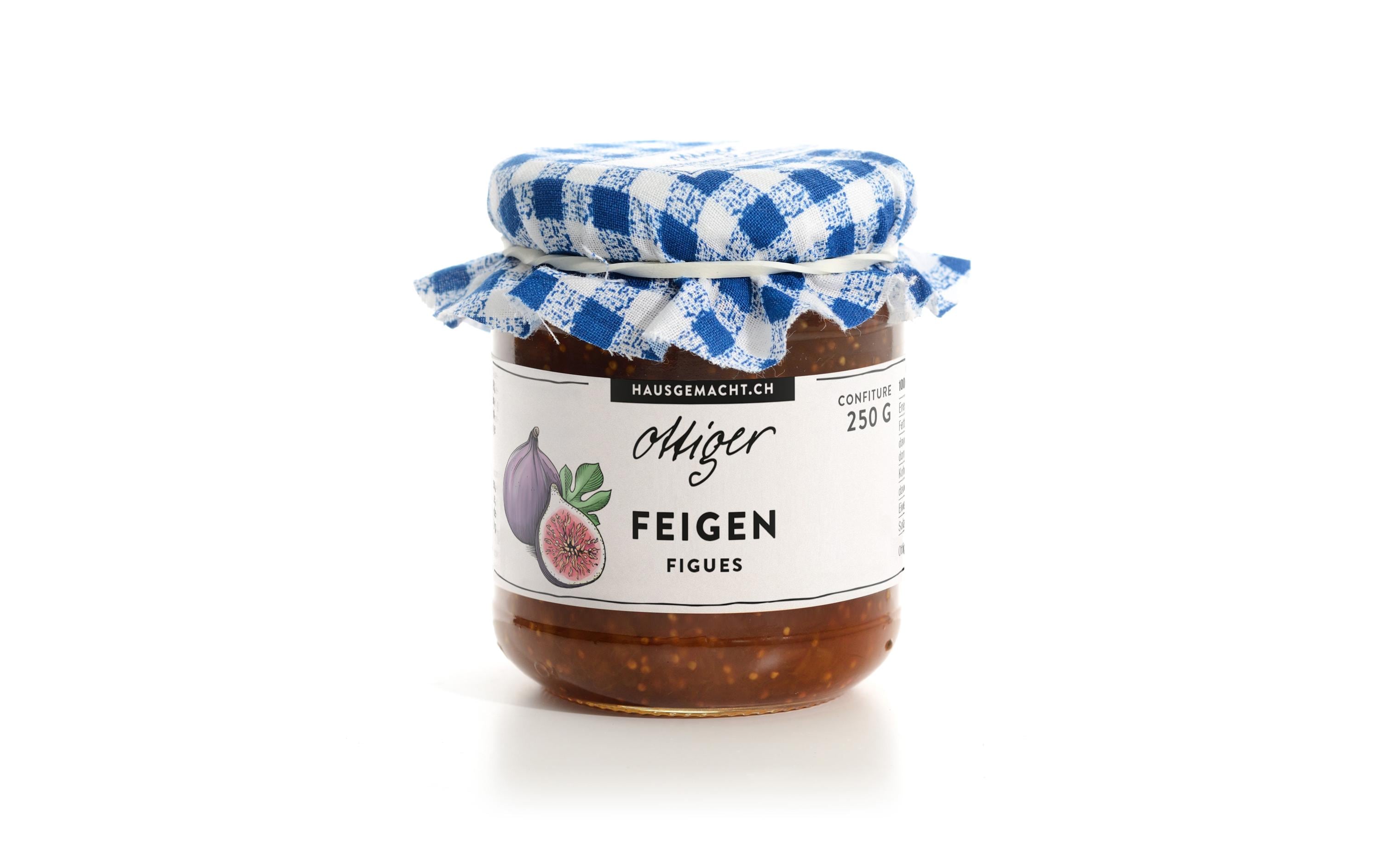 Ottiger Feigenkonfitüre – glutenfrei, vegan – 250 g