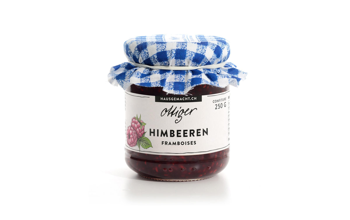 Ottiger Himbeer Konfitüre Vegan – 250 g