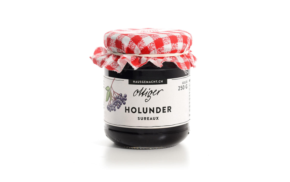 Ottiger Holunder-Gelee – glutenfrei, vegan – 250 g