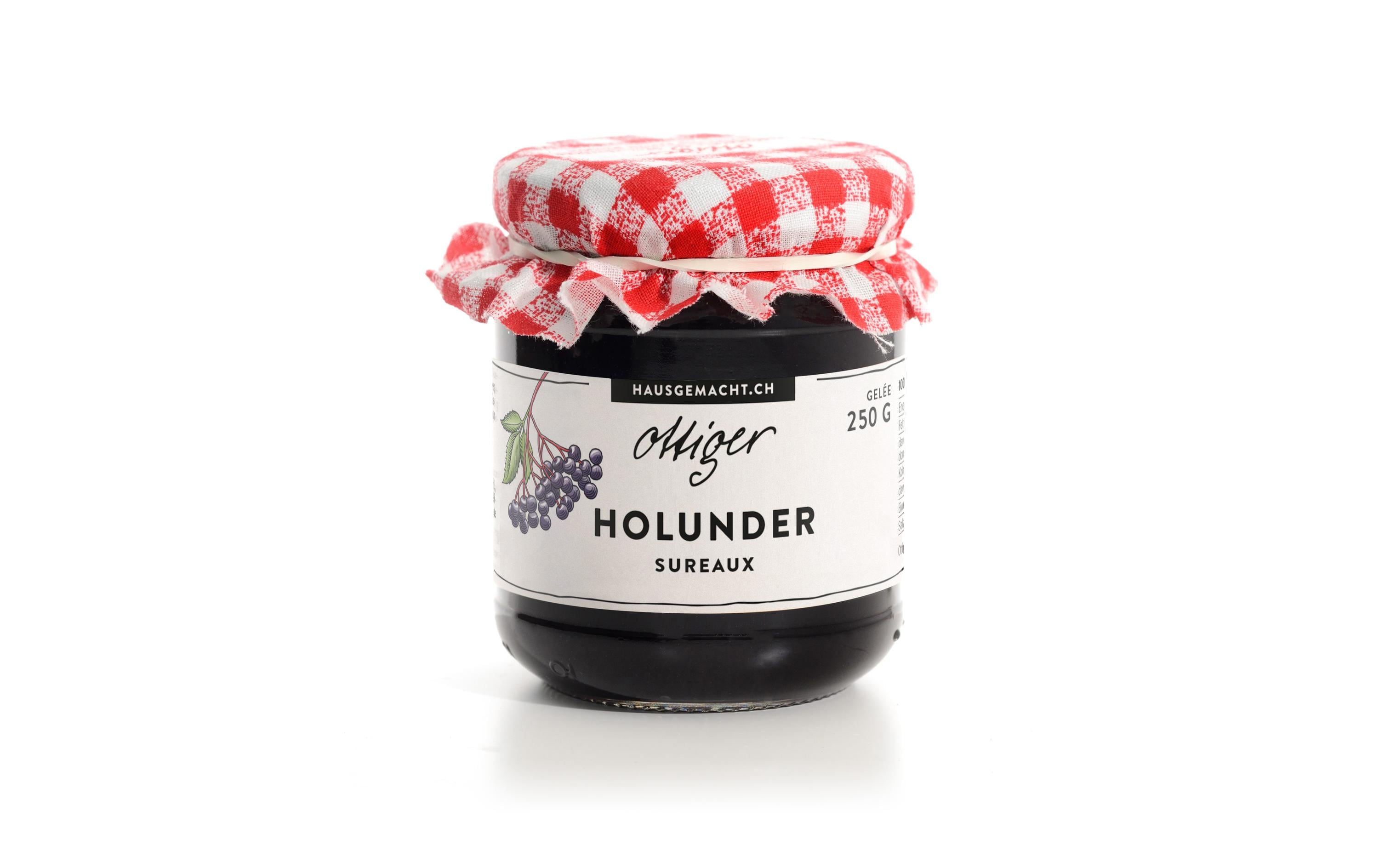 Ottiger Holunder-Gelee – glutenfrei, vegan – 250 g