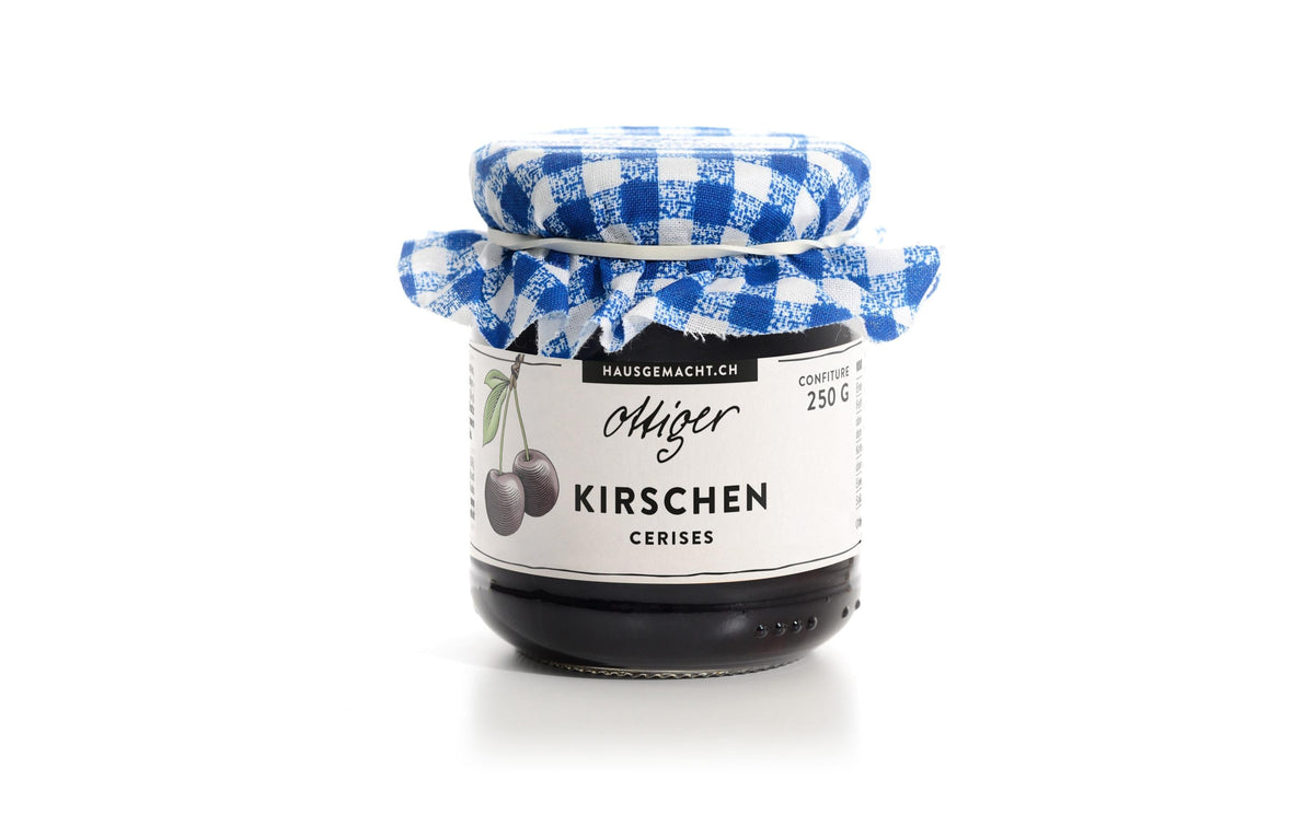 Ottiger Kirschkonfitüre – glutenfrei, vegan – 250 g