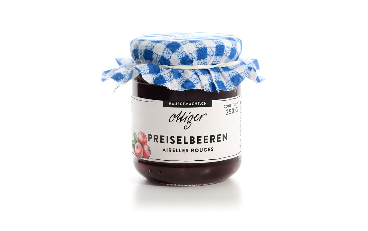 Ottiger Preiselbeer Konfitüre – 250 g