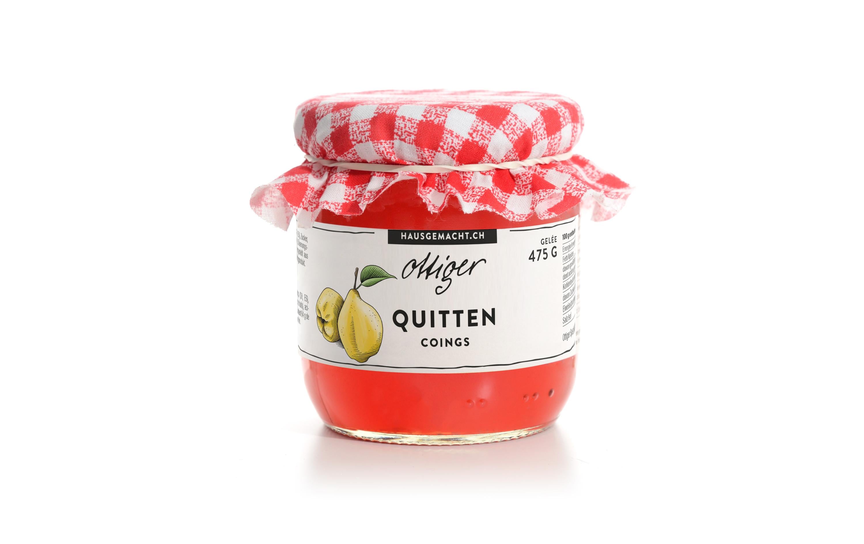 Ottiger Quittengelee – glutenfrei, vegan – 475 g