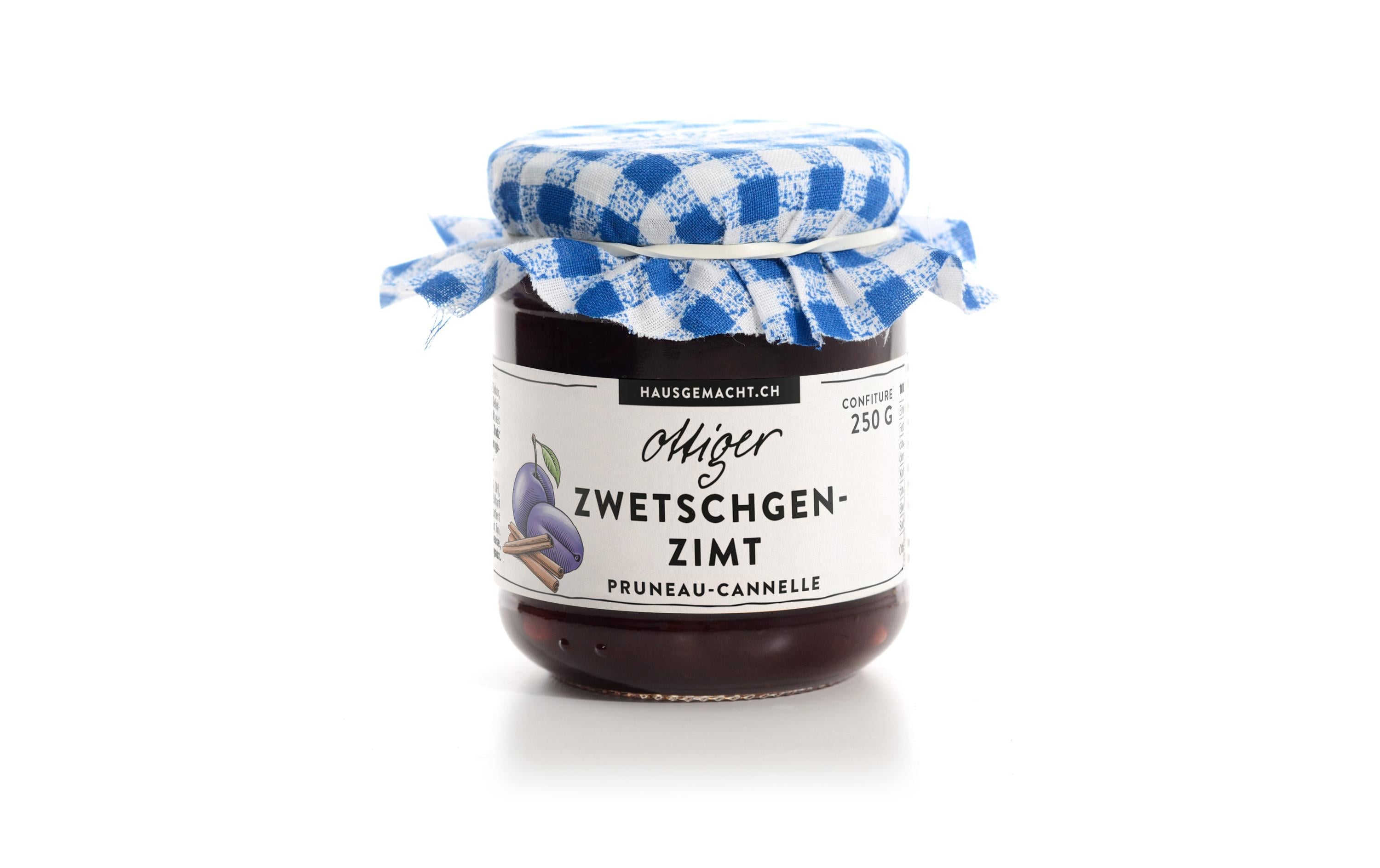 Ottiger Zwetschgen-Zimt Konfitüre – 250 g