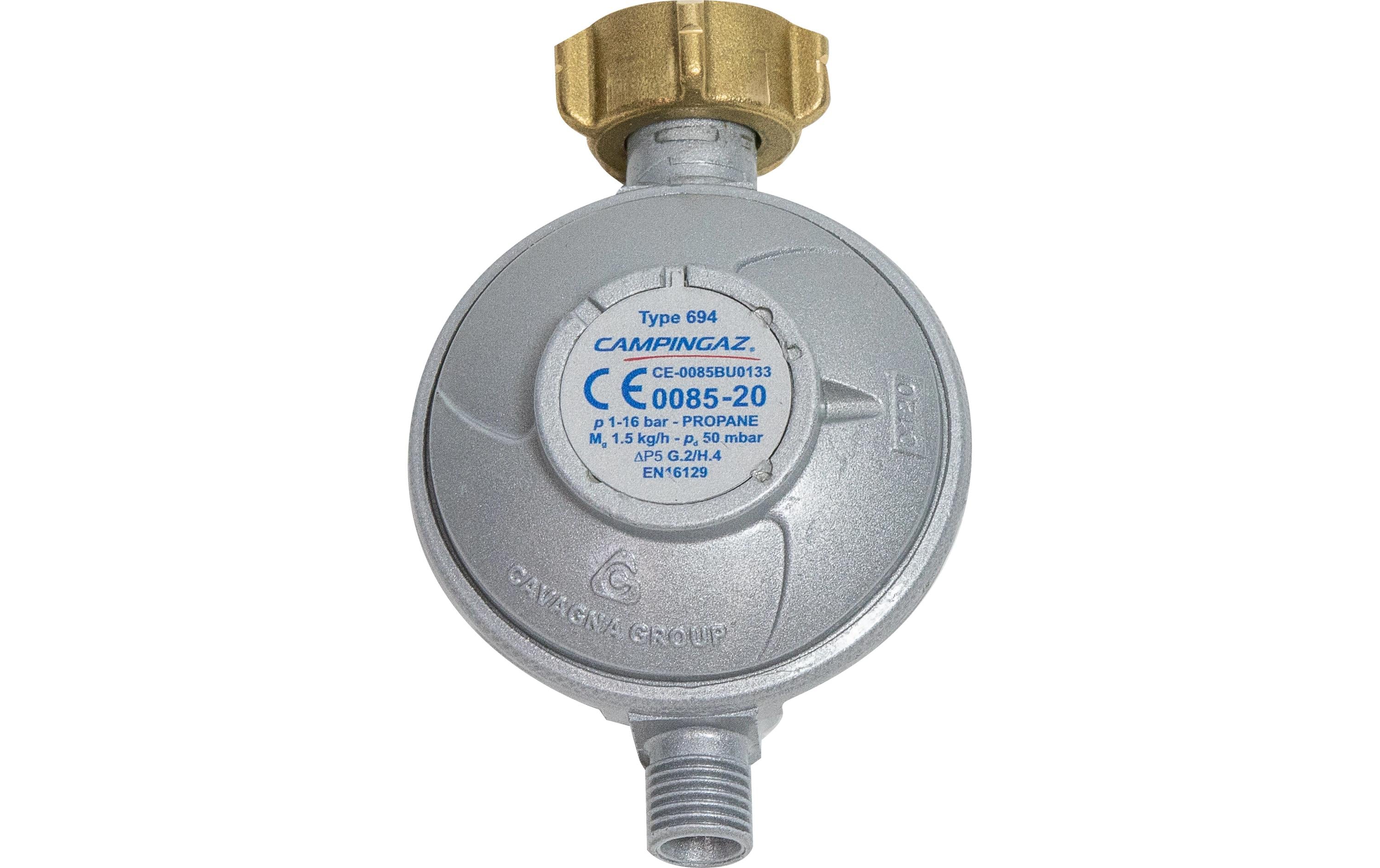Campingaz Druckregler 50 mbar – für Haushaltflasche, Metall