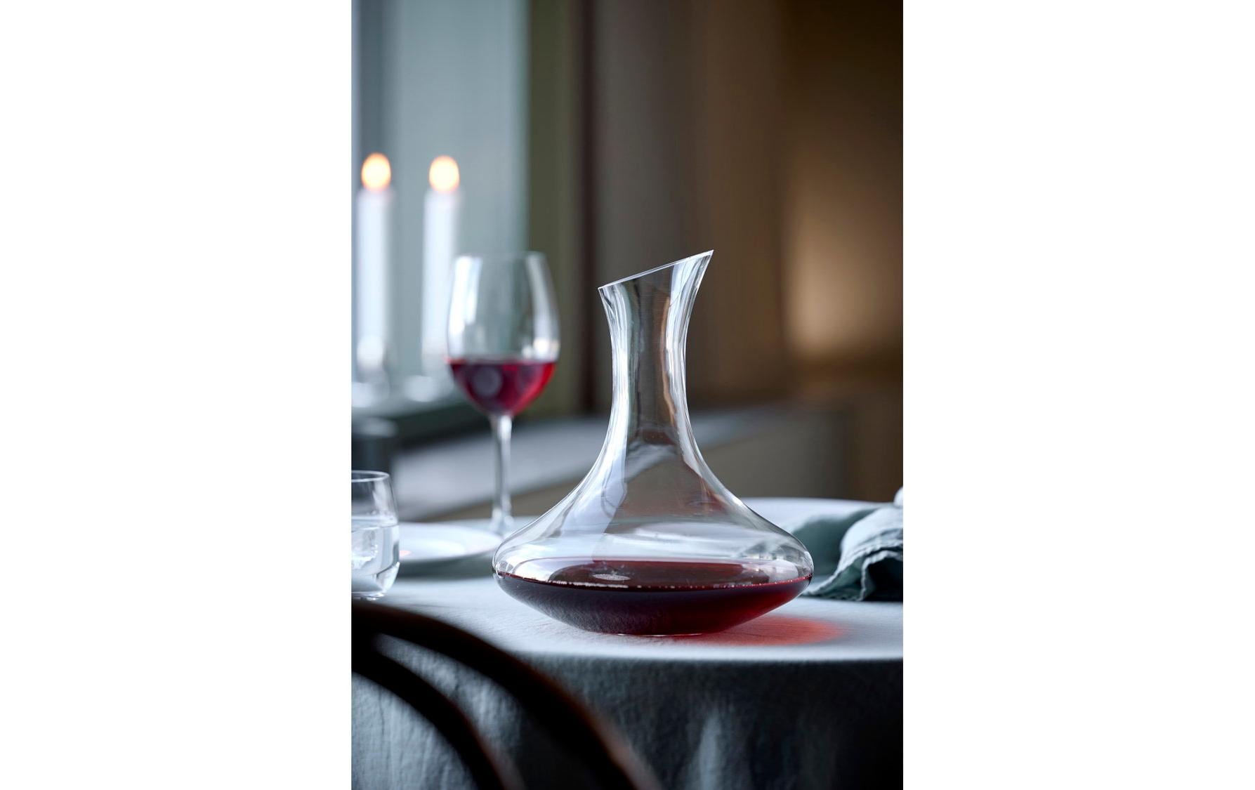 Lyngby Karaffe Juvel – 1,6 l, Ø 21,5 cm, H 24,3 cm, Kalk-Natron-Glas, Transparent, spülmaschinenfest