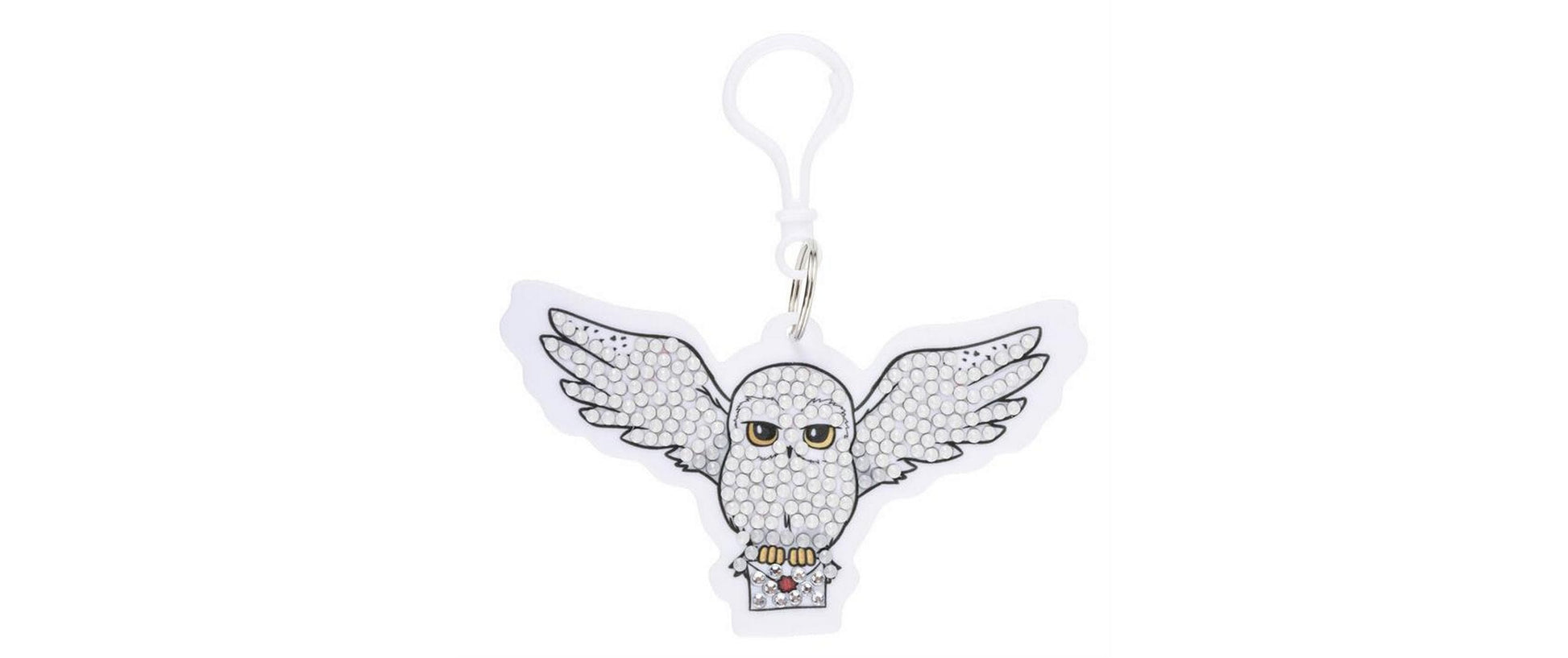 CRAFT Buddy Schlüsselanhänger Hedwig Crystal – Mehrfarbig