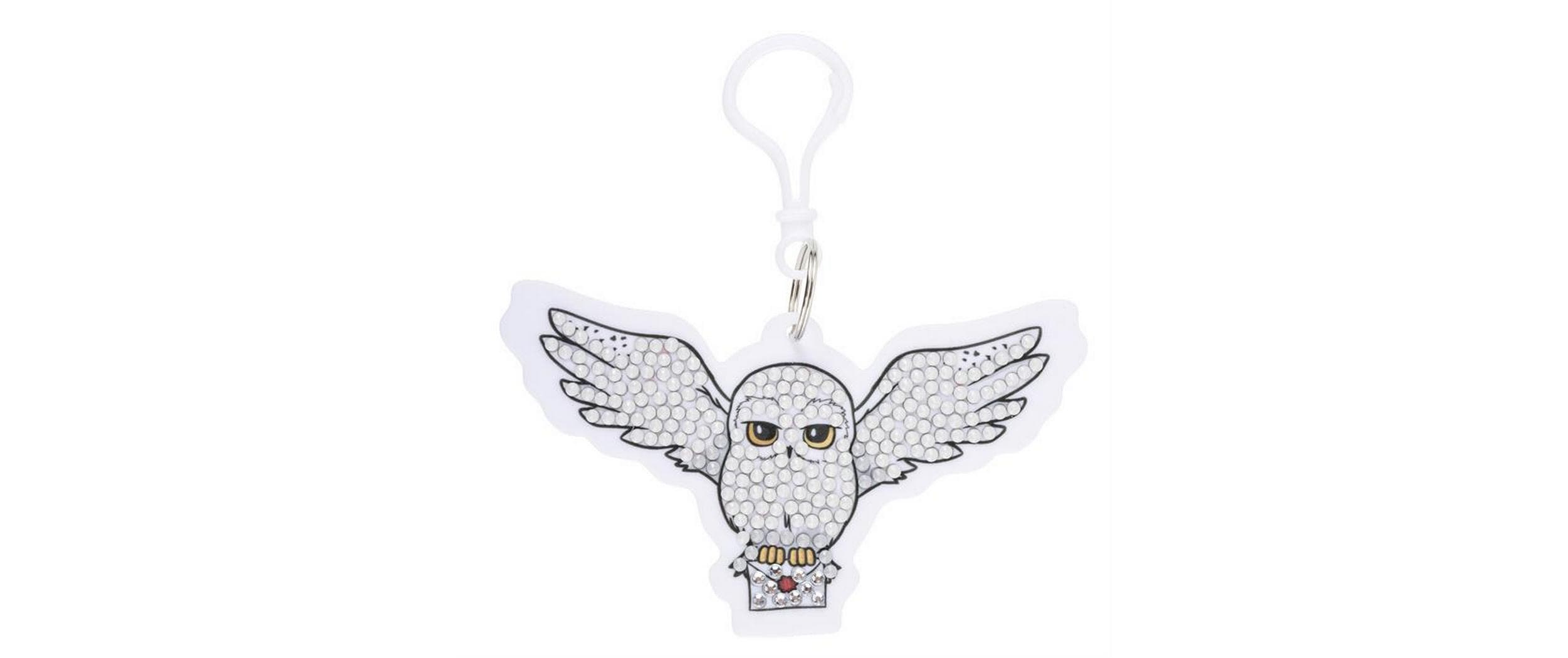 CRAFT Buddy Schlüsselanhänger Hedwig Crystal – Mehrfarbig
