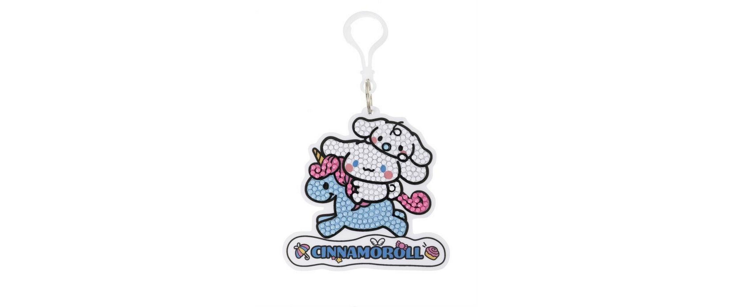 CRAFT Buddy Schlüsselanhänger Cinnamoroll Crystal – Mehrfarbig