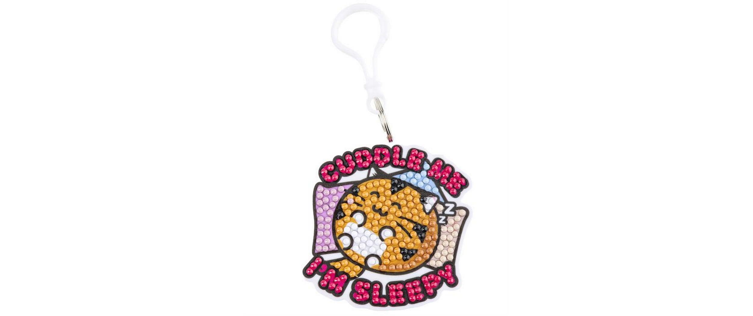CRAFT Buddy Schlüsselanhänger Cuddle Me Im Sleepy Crystal – Mehrfarbig