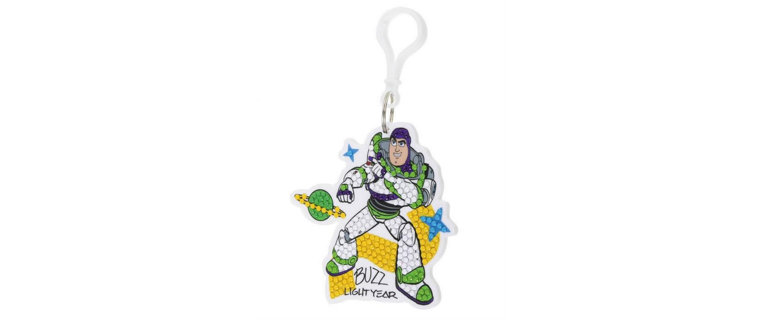 CRAFT Buddy Schlüsselanhänger Crystal Art Buzz Lightyear – Mehrfarbig