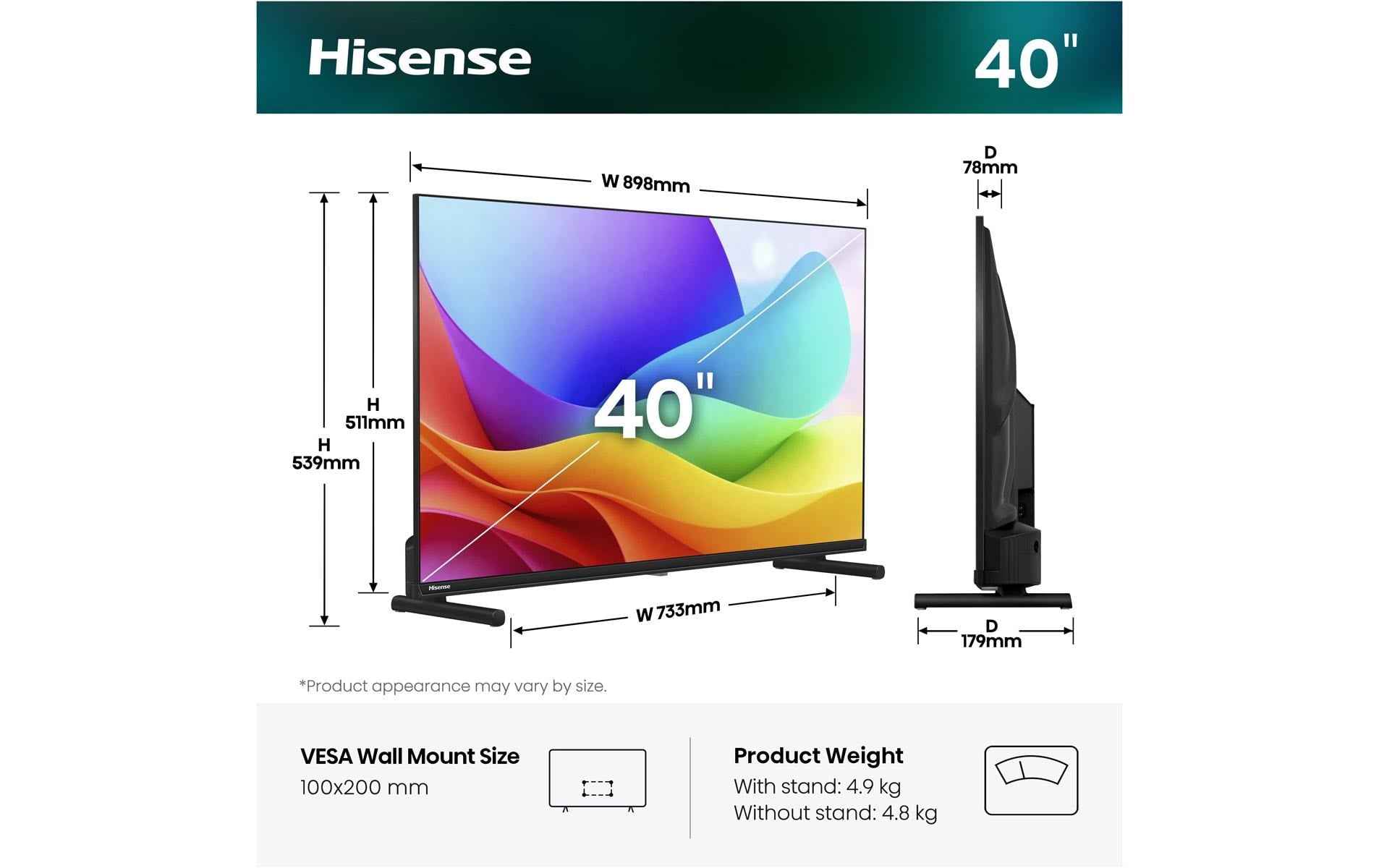 Hisense 40A5DS
