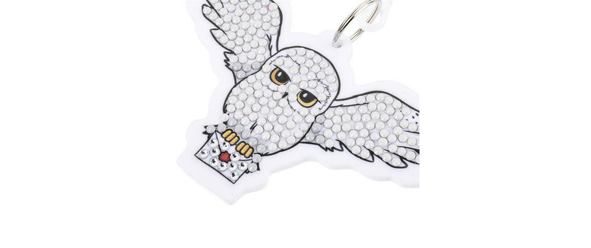 CRAFT Buddy Schlüsselanhänger Hedwig Crystal – Mehrfarbig