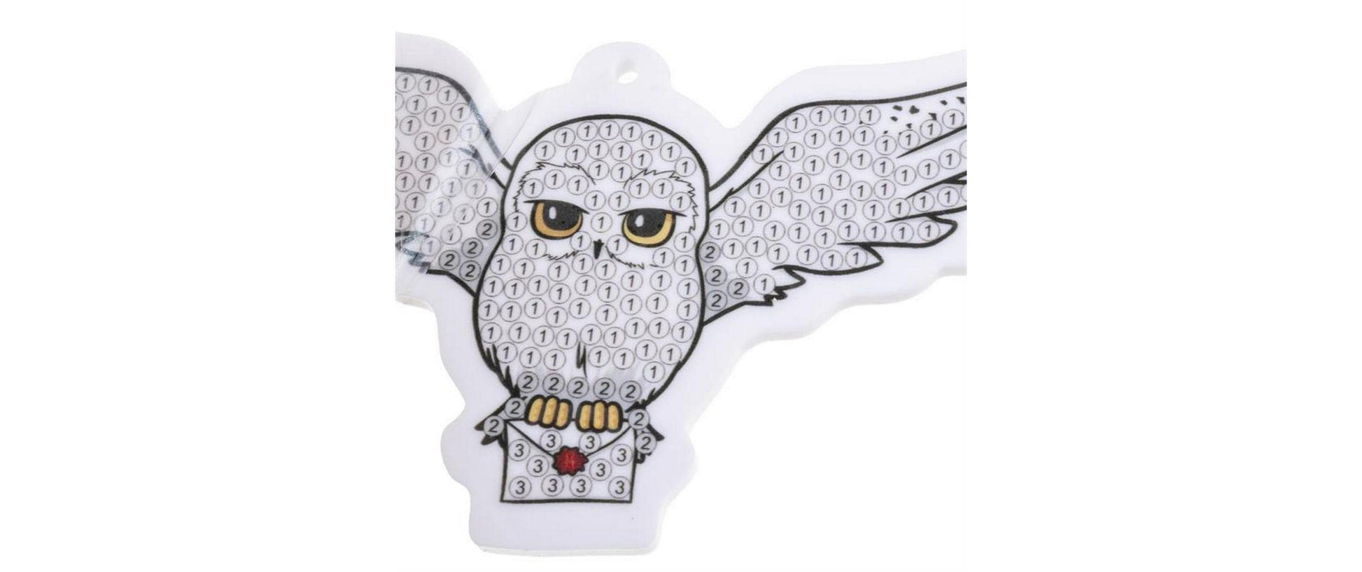 CRAFT Buddy Schlüsselanhänger Hedwig Crystal – Mehrfarbig