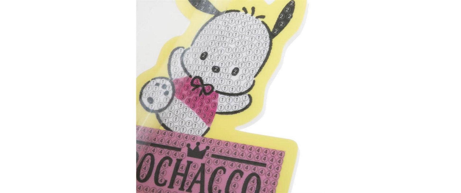 CRAFT Buddy Schlüsselanhänger Pochacco Crystal – Mehrfarbig