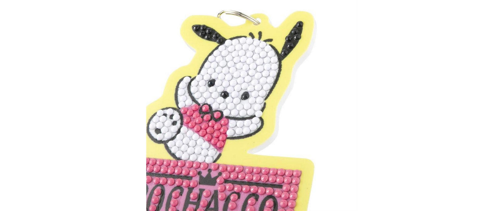 CRAFT Buddy Schlüsselanhänger Pochacco Crystal – Mehrfarbig