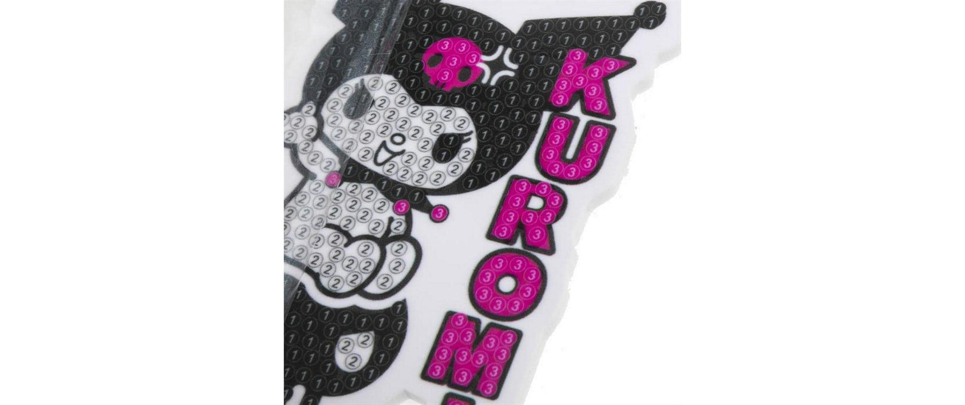 CRAFT Buddy Schlüsselanhänger Kuromi Crystal – Mehrfarbig