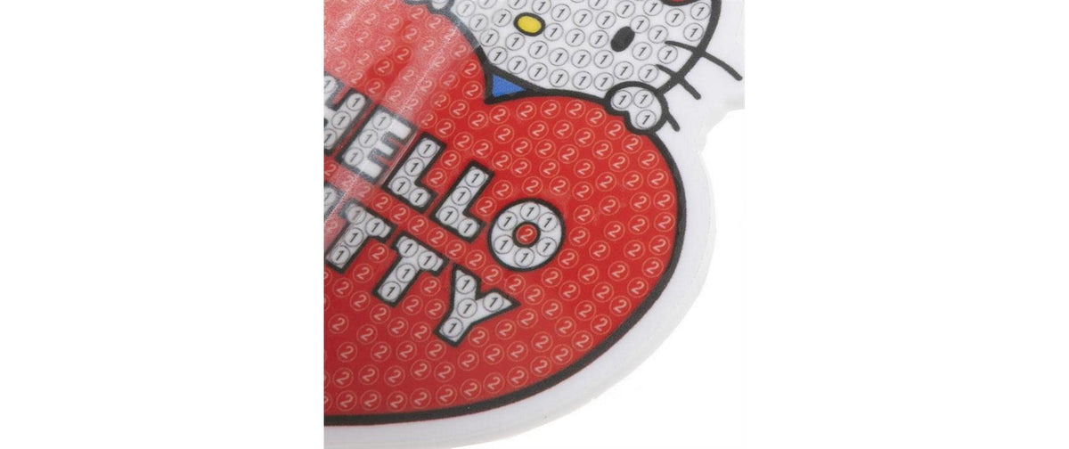 CRAFT Buddy Schlüsselanhänger Hello Kitty Crystal – Mehrfarbig