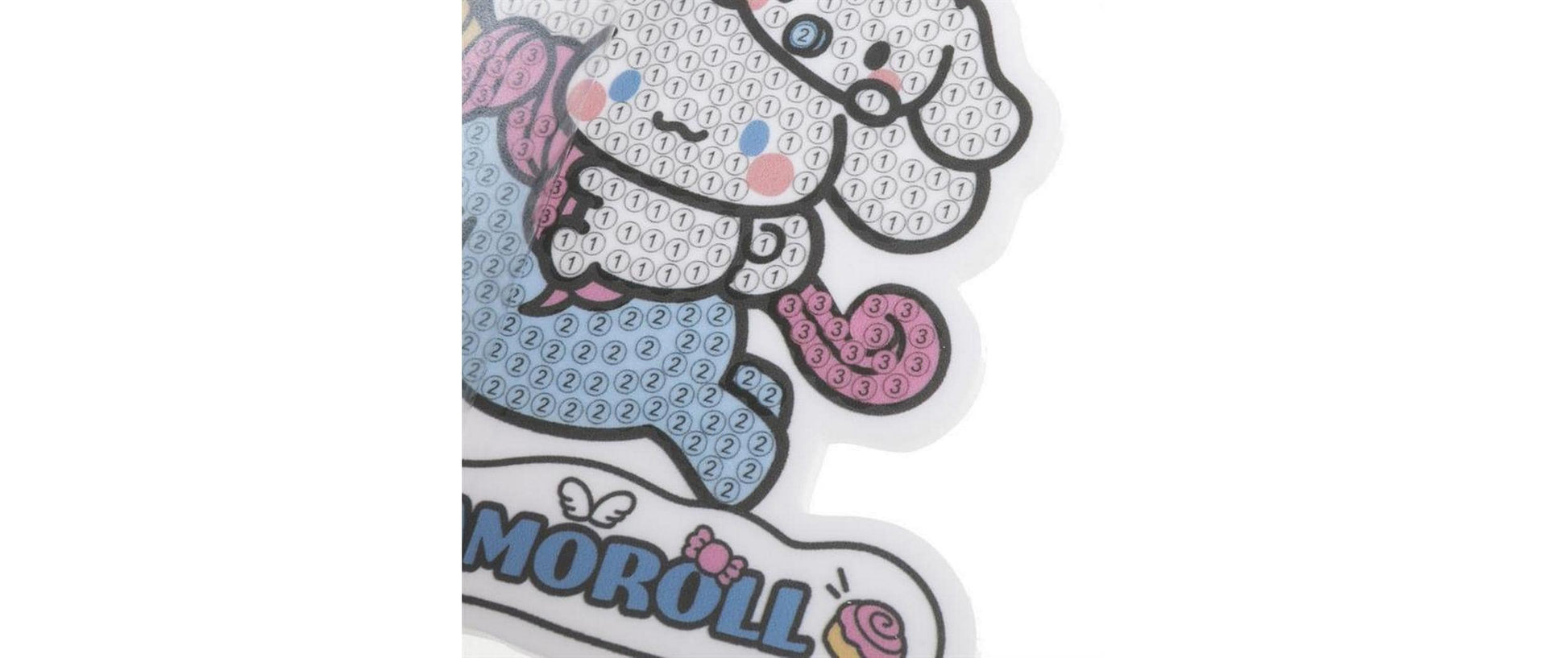 CRAFT Buddy Schlüsselanhänger Cinnamoroll Crystal – Mehrfarbig
