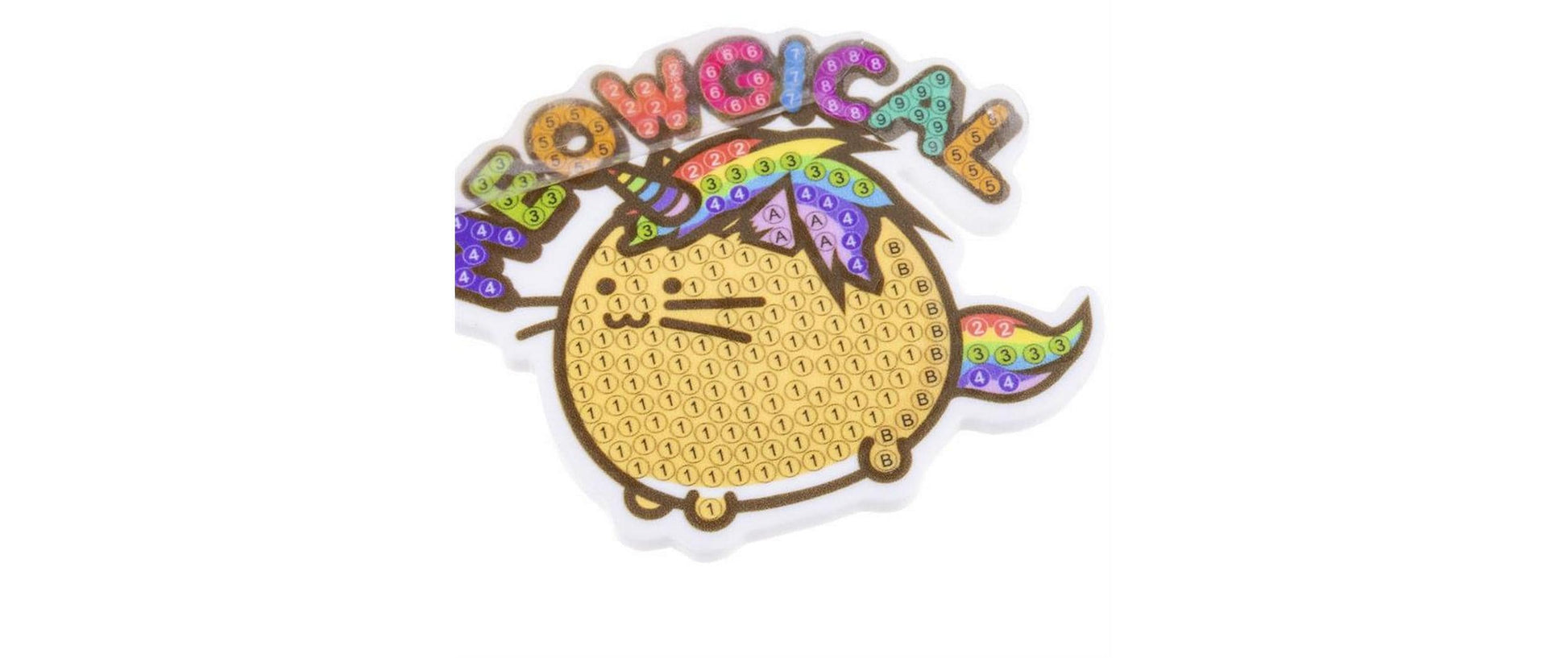 CRAFT Buddy Schlüsselanhänger Meowgical Crystal – Mehrfarbig